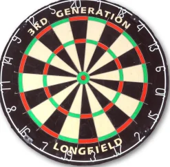 Jeux D'action-Longfield Darts Longfield Dartbord 3rd Generation - Sisal