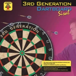 Jeux D'action-Longfield Darts Longfield Dartbord 3rd Generation - Sisal