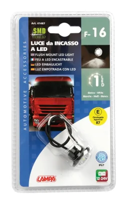 Éclairage-Euro Shop Lumière Led F16 Blanc