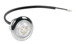 Éclairage-Euro Shop Lumière Led F-16 Blanc Chromé