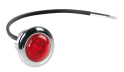 Éclairage-Euro Shop Lumière Led R19 Rouge Chromé