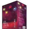 Éclairage Extérieur | Eclairage D'ambiance-Euro Light Lumières fête LED 20 lampes multicolor