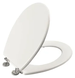 Abattants Wc-Allibert Lunette WC Boliva blanc