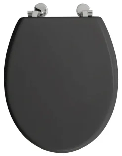 Abattants Wc-Allibert Lunette wc Boliva gris foncé