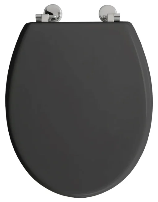 Abattants Wc-Allibert Lunette wc Boliva gris foncé