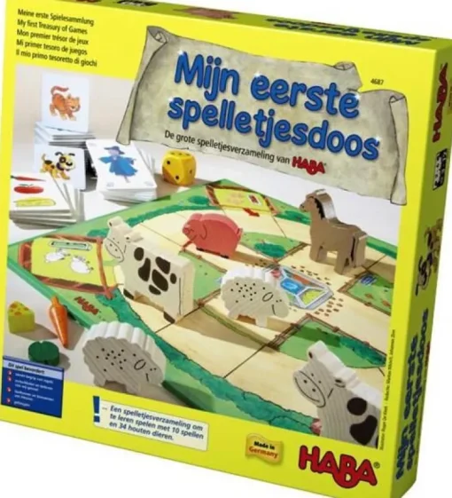 Jeux De Société-Haba Ma première boîte de jeu NL