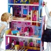 Poupées Et Peluches-First Learning Maison de poupée avec ascenseur