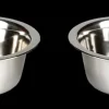 Gamelles-Designed by Lotte Mangeoir et abreuvoir Globe inox