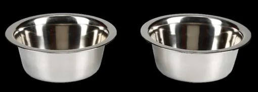 Gamelles-Designed by Lotte Mangeoir et abreuvoir Globe inox