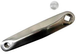 Accessoires Vélo-Maxxus Manivelle gauche en acier 170 mm 9/16'' plastifié