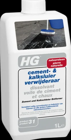 Produits De Nettoyage-HG Marbre dissolvant voile de ciment en chaux 1 L