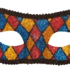 Accessoires-Partyline Masque Harley Quinn - Latex