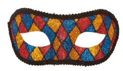 Accessoires-Partyline Masque Harley Quinn - Latex