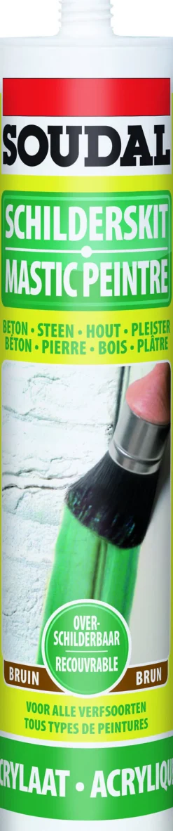 Colle-Soudal Mastic peintre brun 310 ml