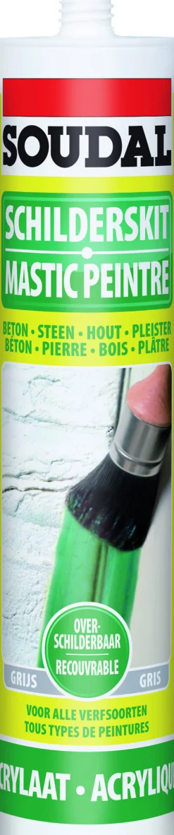 Colle-Soudal Mastic peintre gris 310 ml