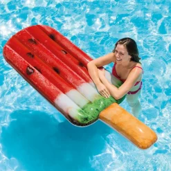 Piscines Et Accessoires-Intex Matelas d'air crème glacée de la pastèque 191 cm