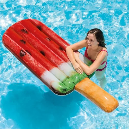 Piscines Et Accessoires-Intex Matelas d'air crème glacée de la pastèque 191 cm