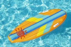 Piscines Et Accessoires-Bestway Matelas Mini Surfboard 114x46 cm