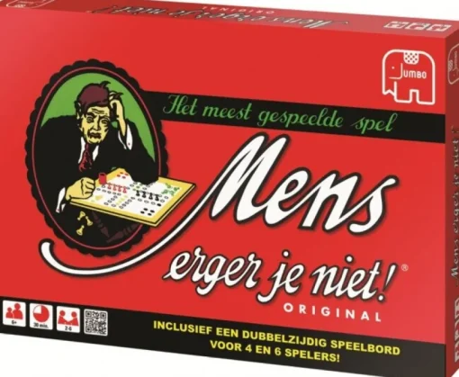 Jeux De Société-Jumbo Mens Erger Je Niet Nl