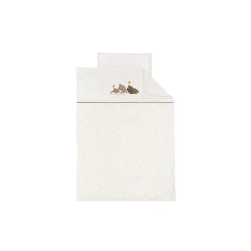 Linge De Lit-Nattou Mia & Basile Housse couette 100 x 140 cm avec taie
