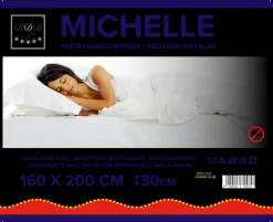 Draps-housses-DDD Michelle protège-matelas 160 x 200 cm