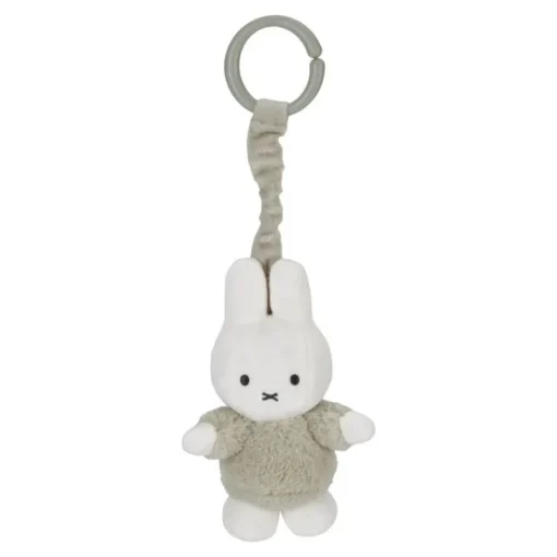 Peluches Et Câlins-Tiamo Miffy Peluche vibrante Fluffy Green