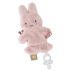 Tétines Et Attache-tétines-Tiamo Miffy Tissu de tétine Fluffy Pink