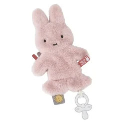 Tétines Et Attache-tétines-Tiamo Miffy Tissu de tétine Fluffy Pink