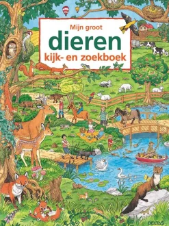 Livres Pour Enfants | Livres À Lire-Deltas Mijn grote dieren kijk- en zoekboek