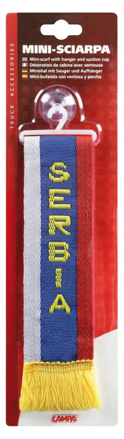 Accessoires-Euro Shop Mini Echarpe Serbia