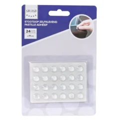 Des Ferrures De Meubles Et De Portes-DDD 11 mm transparant 24 pieces