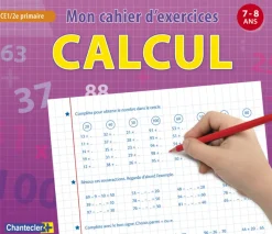 Livres Pour Enfants | Manuels Scolaires-Deltas Mon cahier d'exercices calcul
