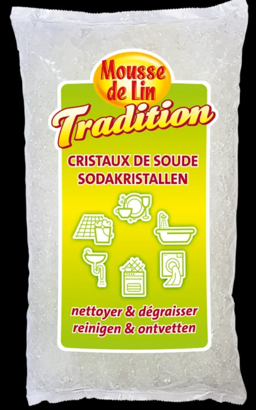 Produits De Nettoyage-Mousse de lin cristaux de soude