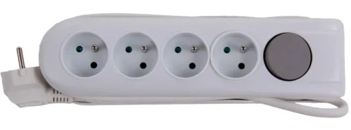 Câbles-Euro Tools Multi-prises avec interrupteur et corde 1,5 m 4 x 16 A