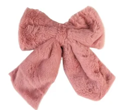Décoration De Sapin-DDD Noeud peluche rose