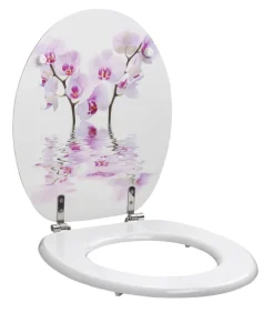 Abattants Wc-Allibert Orchidée abattant de toilette