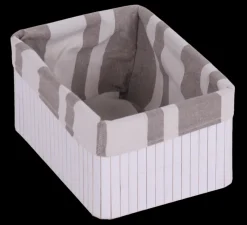 Décoration Pratique-DDD Panier blanc S