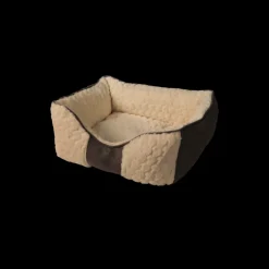 Dormir Confortablement-Euro Pet Panier blanc/gris 50x43x19 cm
