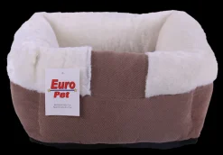 Dormir Confortablement-Euro Pet Panier brun 50 x 50 x 19 cm