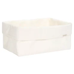 Produits De Soin Et Accessoires-Little Dutch Panier de toilette grand Pure Soft White