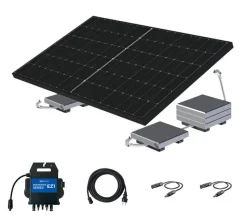 Panneaux Solaires-Euro Shop Panneau solaire avec prise - Plug&Play - WiFi - 440W