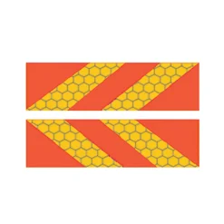Éclairage | Accessoires-Merkloos 2 panneaux de signalisation E3 camion