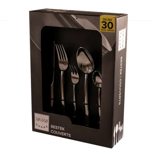 Couverts Et Couteaux-DDD 30PCS COUVERTS DELISH