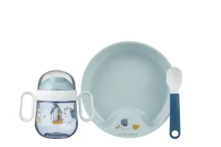 Ustensiles De Repas-Mepal 3Pcs Service Bebe Sailors