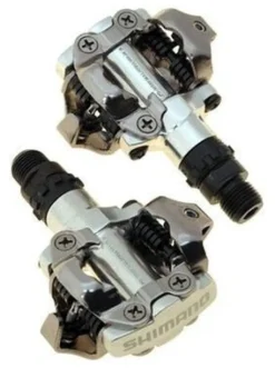 Accessoires Vélo-Shimano Pédales M520 SPD argent