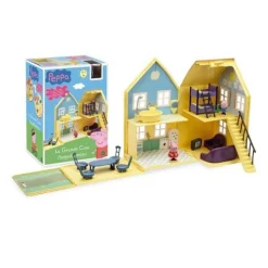 Personnages Télévisés-Peppa Pig Maison Luxe+2Pers
