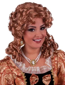 Chapeaux Et Perruques-Euro Shop Perruque baroque avec boucles