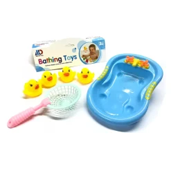 Jeux D'eau-DDD Toys Petit bain avec 4 canards de bain