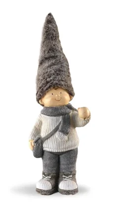 Statues, Figurines Et Maisons-DDD Petit garçon avec bonnet 24,5x73 cm