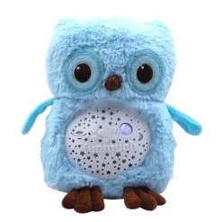 Peluches Et Câlins-DDD Toys Petit hibou avec son et lumière